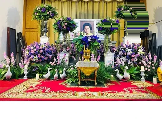 ดอกไม้หน้าโลง บางลำภูล่าง คลองสาน จัดดอกไม้หน้าโลง กรุงเทพ
