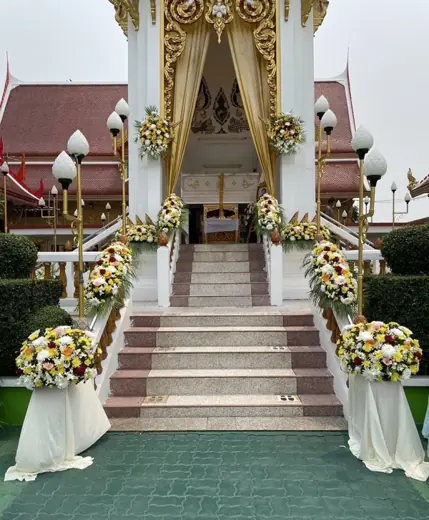 ดอกไม้หน้าเมรุ
