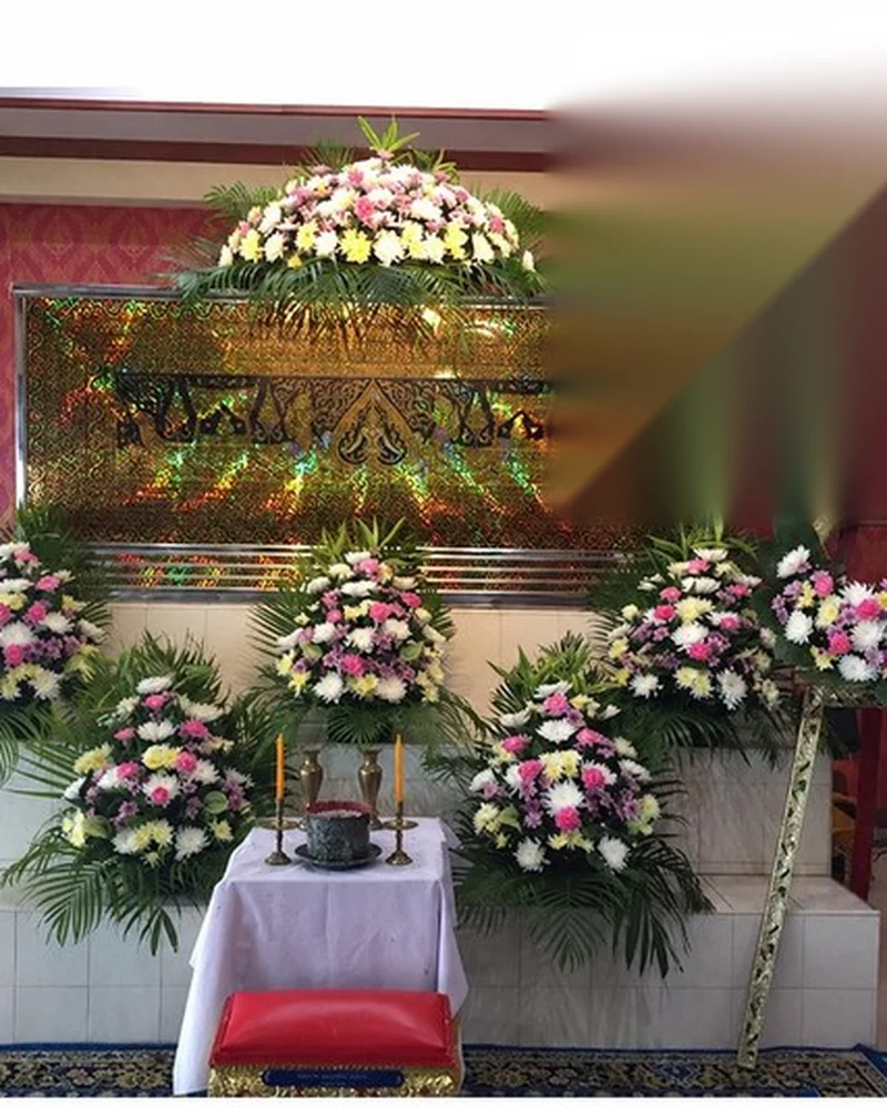 ดอกไม้หน้าศพ ชุดแก้วกัลยา เมตตาธรรม จัดดอกไม้งานศพ กรุงเทพ